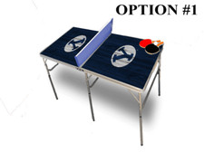 Brigham Young University Portable Table Tennis Ping Pong Folding Table w/Accesso