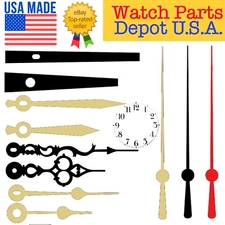 American Made Clock Hands Kit / Clock Arms / Fits Most Clock Movements - NEW!