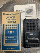 Portable  cassette recorder national Panasonic ref RQ-305S
