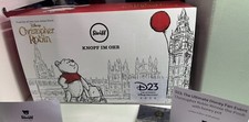 RARE 2024 D23 Disney Winnie The Pooh Christopher Robin Steiff Doll Plush LE89