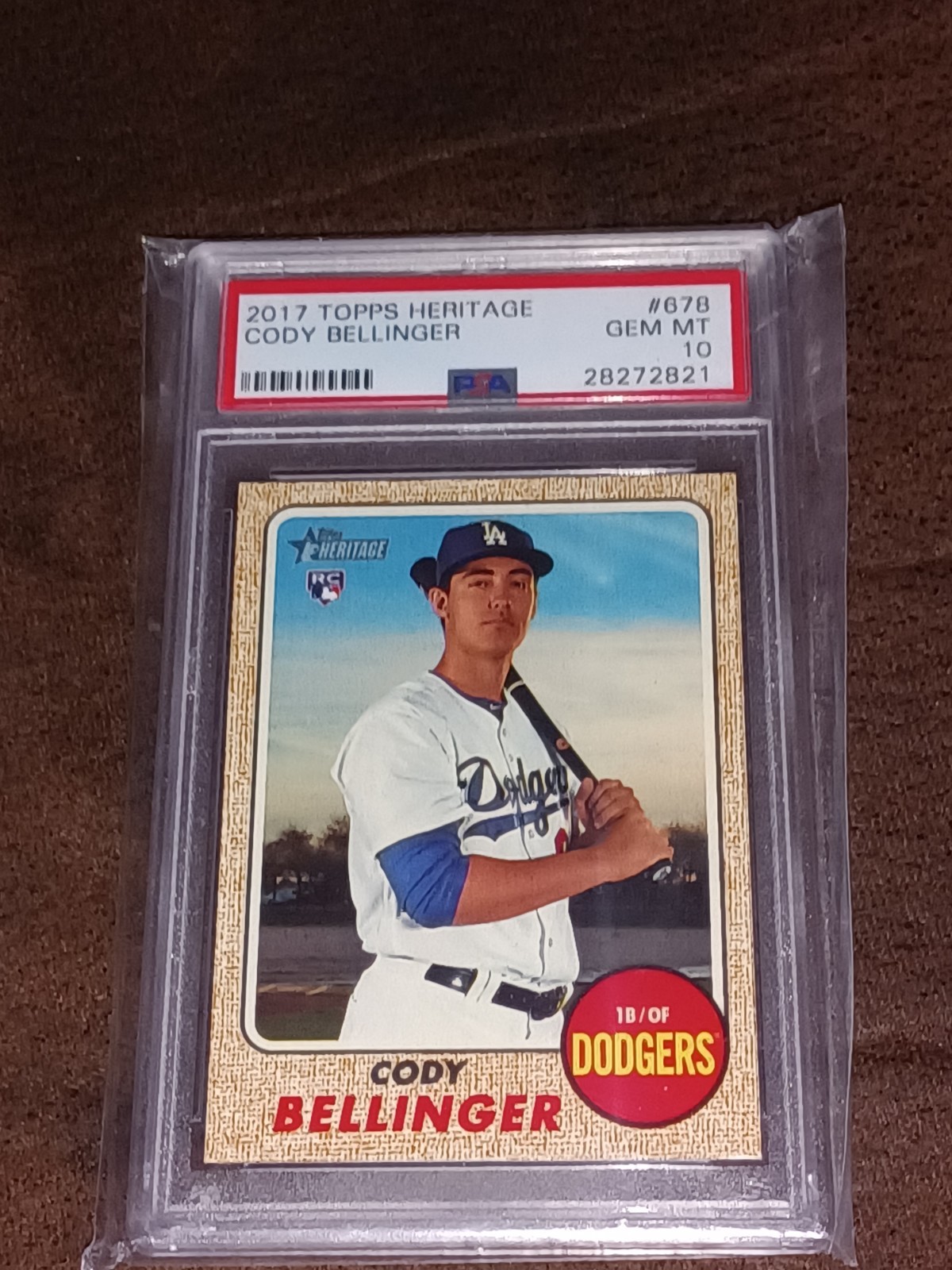 Cody Bellinger 2017 Topps Heritage Base Price Guide - Sports Card