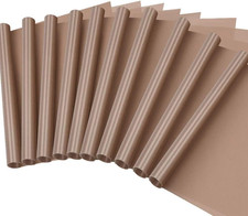 10 Pack PTFE Teflon Sheet for Heat Press 16 X 24 Non Stick Heat Resistant Craf