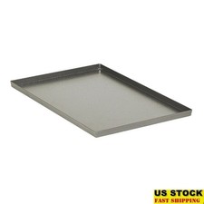 Durable Metal Dog Crate Replacement Pan Leak Proof Easy Clean Multi Purpose Tray