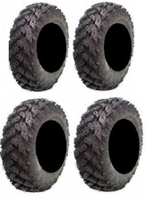 Full Set Of Interco Reptile Radial 25x8-12 And 25x10-12 Atv Tires 4