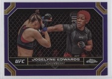 2024 Topps Chrome UFC Purple Refractor Joselyne Edwards #99 rw6
