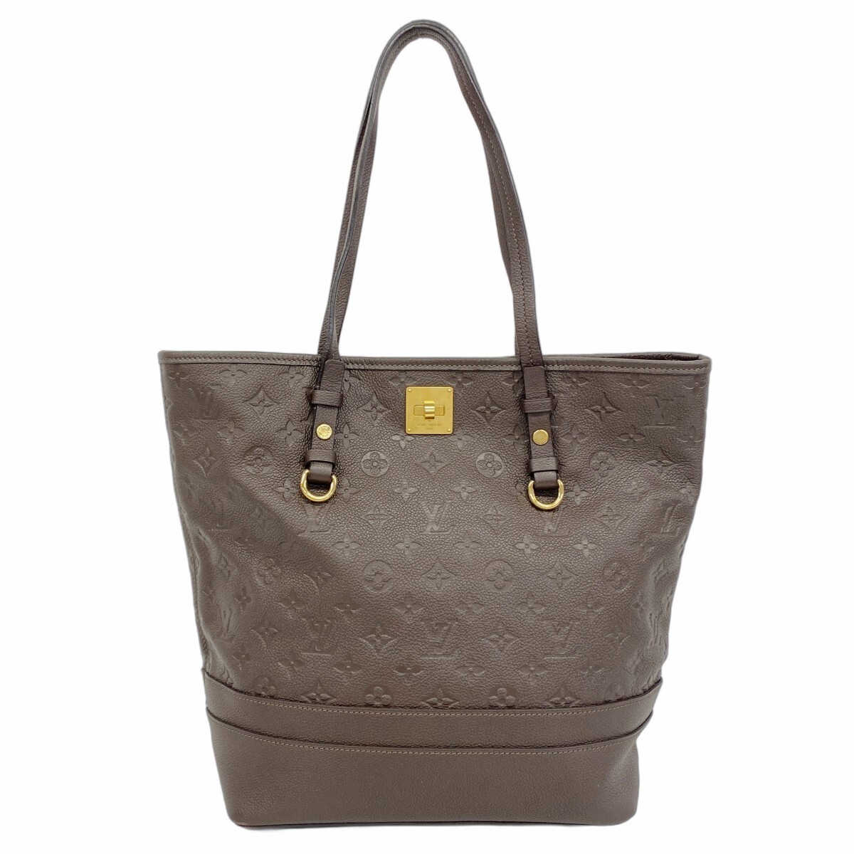 Louis Vuitton Monogram Empreinte Citadines PM Tote Bag in Taupe M94177