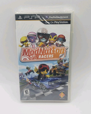 ModNation Racers (PlayStation Portable, PSP) Brand New, Black Label, Nesr Mint 