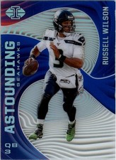 2020 Panini Illusions Astounding Sapphire #13 Russell Wilson - FB