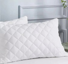 2-Pack Luxury Quilted Ultra Loft Jumbo Bed Hypoallergenic & Super Bounce back