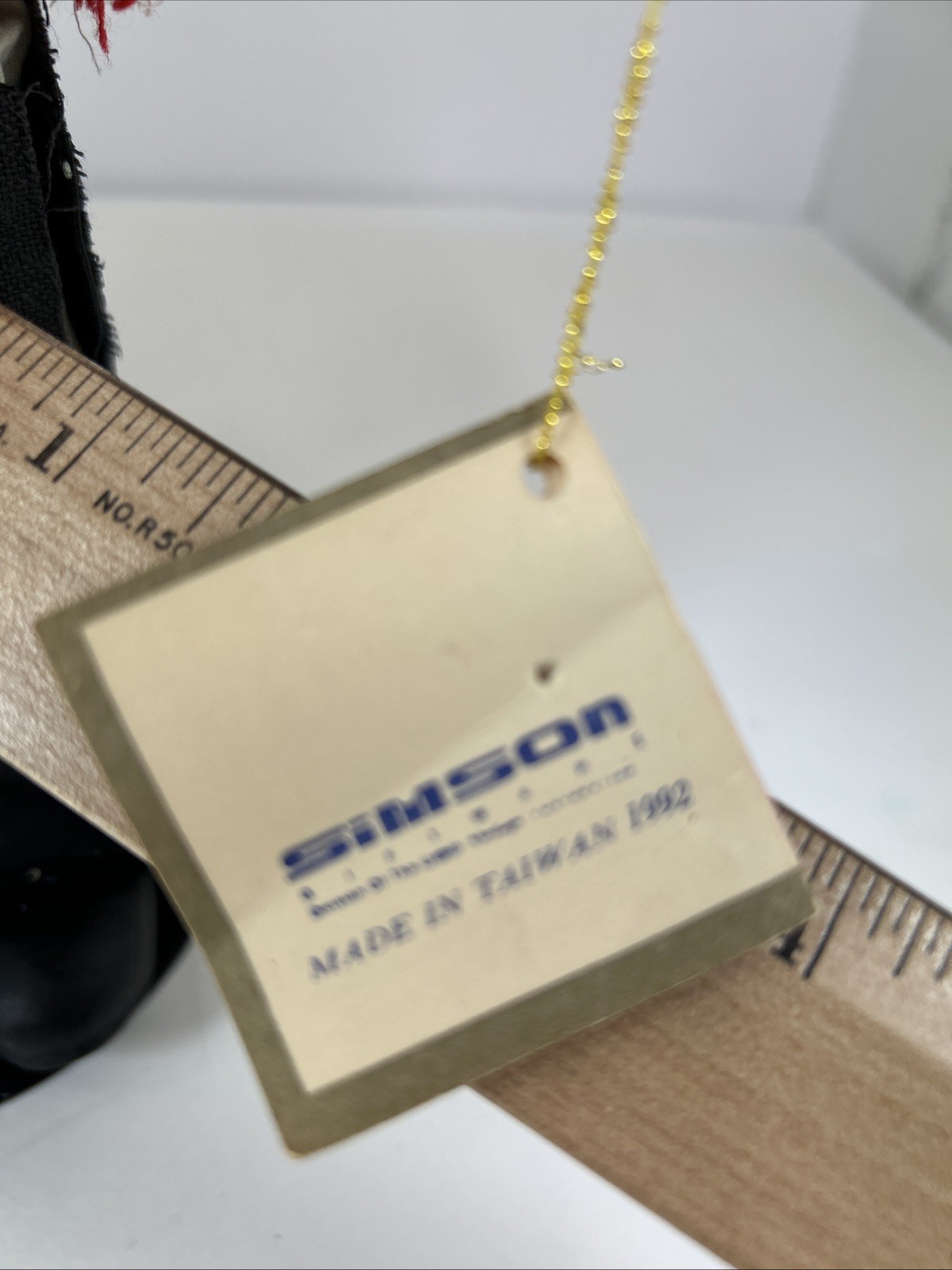 VTG EMMETT KELLY JR WEARY WILLIE CLOWN ARTICULATED DOLL RARE SIMSON Tag 16”