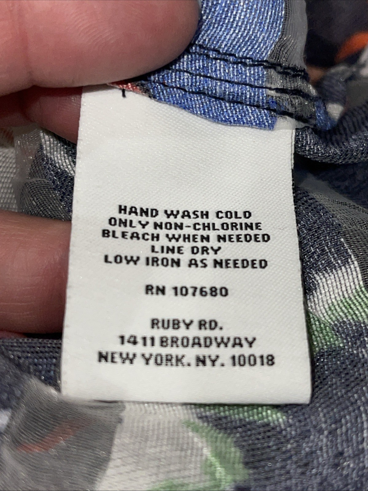 Ruby Rd. Burnout Sheer Zip Jacket Paint Splatter … - image 10