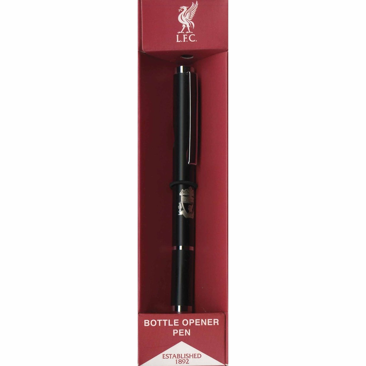 Liverpool FC Bottle Opener Ball Point Pen, Stationery, Sports, Gift