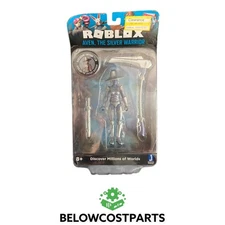NEW Roblox Aven The Silver Warrior Action Figure Jazwares + Virtual Code ✅