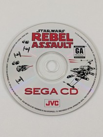 Star Wars: Rebel Assault (Sega CD, 1993) - Complete & Tested -