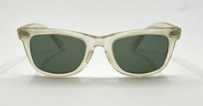 B&L Ray-Ban VINTAGE Wayfarer 5022 Crystal Clear Sunglasses w  display picture 3