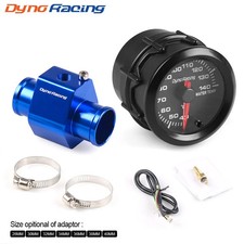 2'' 52MM Car Led Water Temperature Gauge 40-140 Celsius HighSpeed Sensor Adapter
