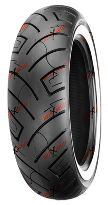 Shinko 777 180/65B16 Tire White Wall Rear WW 180 65 16 Motorcycle