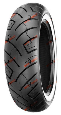 SHIN  Shinko 777 180/65B16 Tire White Wall Rear WW 180 65 16 Motorcycle