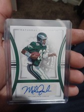 Mike Quick National Treasure 50/99 On Card Auto