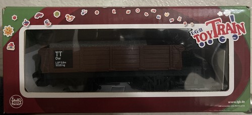LGB #94305 Marrón Low Side Car Niederbordwagen | Zustand: New
