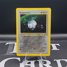 Magnemite 7/75 Neo Discovery Holo Rare Unlimited Vintage WOTC Pokemon Card MP