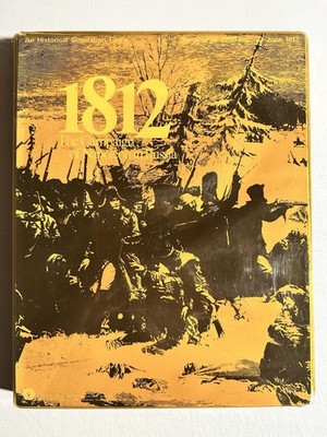 SPI 1812 The Campaign of Napoleon in Russia 1972 Board Game Nearly Complete!