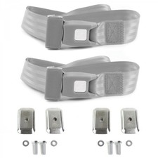 Challenger 1970 - 1974 Standard 2pt Gg Belt Kit Wbrackets-2 Belts Challenger 1970 - 1974 Standard 2pt Gg Belt Kit Wbrackets-2 Belts