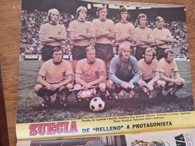 SOCCER WORLD CUP GERMANY 1974 Johan Cruyff GOLES MAGAZINE #1329 +
