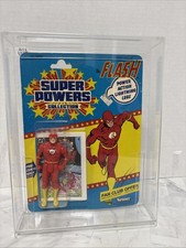 1984 Kenner SUPER POWERS THE FLASH 12 back MOC SEALED
