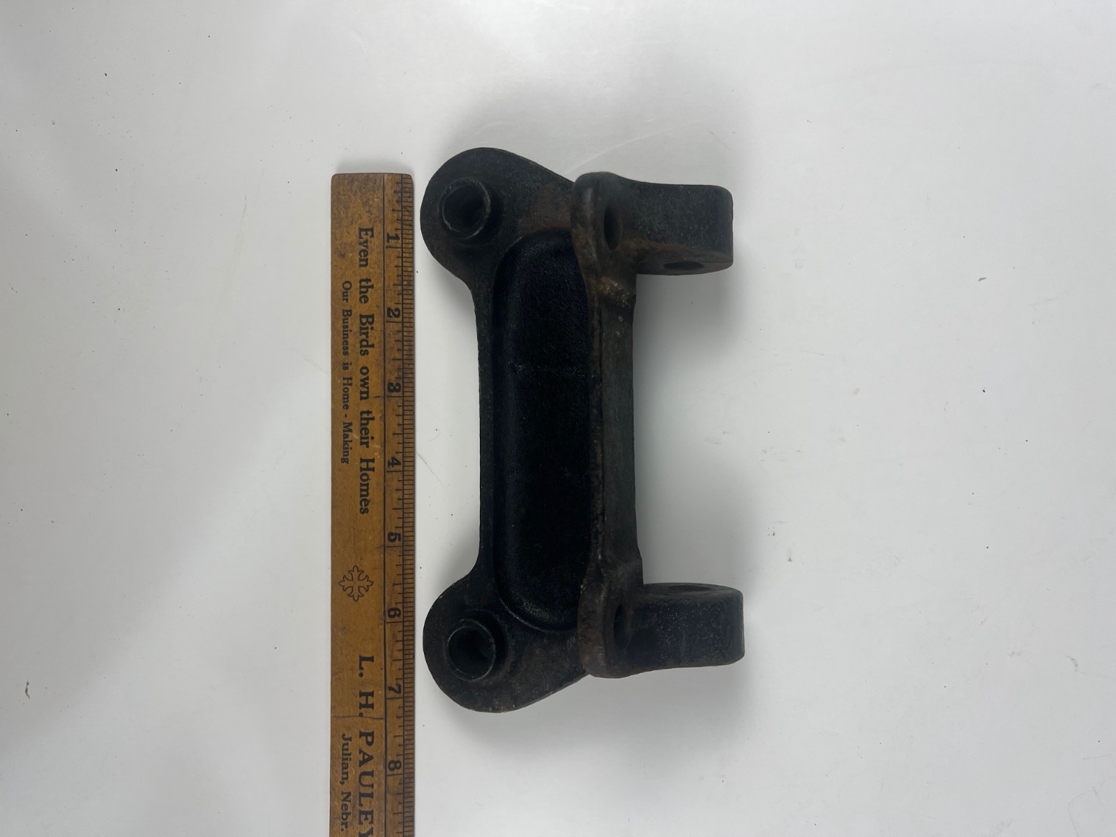 Antique Workbench Lab Table Kitchen Island Swing Stool Seat SET 4 BRACKETS IRON