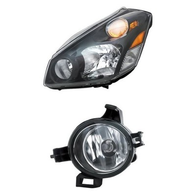 For Nissan Quest 04-06 2-Piece Kit (Driver Side Headlight, Driver Side Fog