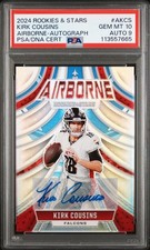 Panini Prizm Kirk Cousins Airborne /10 PSA 10 Auto Rookies & Stars