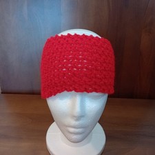 One Size Handmade Knitted Wool Headband   Cozy  Stylish Winter Hair Accessory