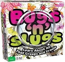 Bugs 'n' Slugs Educational Board Game for Kids - Insect Learning  Family Fun