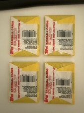 VINTAGE 4 Sealed Wax PACKS OF 1984 TOPPS MASTERS OF THE UNIVERSE Trading Cards