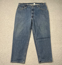 Levis 545 Loose Fit Straight Brown Tab Men's Size 44Wx30L Medium Wash Blue