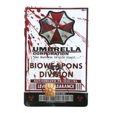 Umbrella Corporation Bioweapons Division Credit Debit Card Skin Sticker 1PC