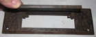 Vintage Mail Letter Slot Cast Metal Iron Door Hardware 7.75" x 2.5" — photo 2