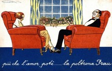 Poltrona FRAU - PROPERZI - Pubblicitaria, Advertising - NV - PU600