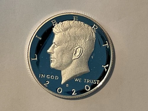 2020 S (Silver .999%) Proof Kennedy Half Dollar