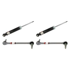 For Ford Mustang 15-16 Motorcraft Rear Shock Absorbers & Stabilizer Bar Link Kit