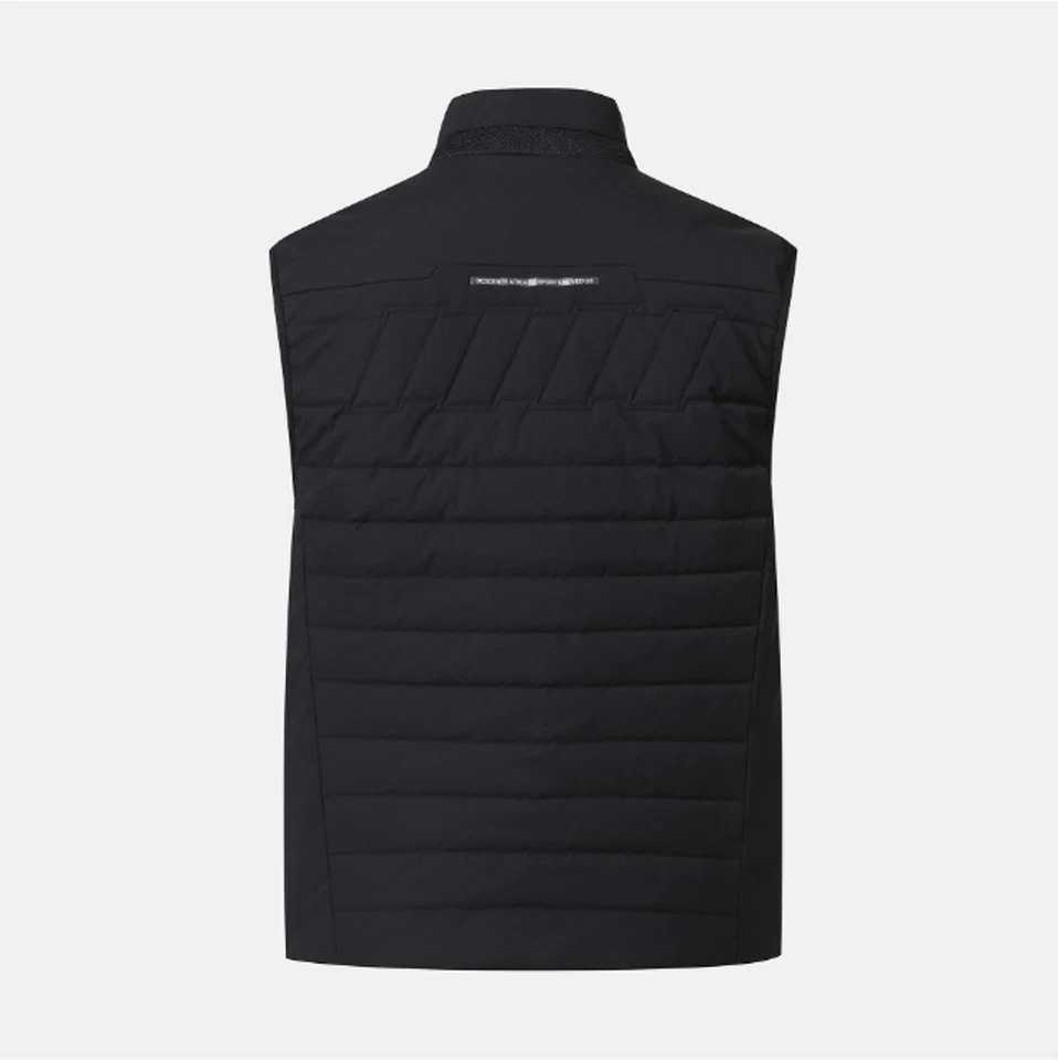 DESCENTE SWISS SKI Defender Snowstorm Lightweight Padded Vest BLACK ASIAN FIT - Image 3 of 4