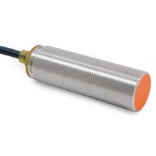 Ifm Igs244 Cylindrical, Inductive Proximity Sensor, 18 Mm Dia., Brass, 2 M,