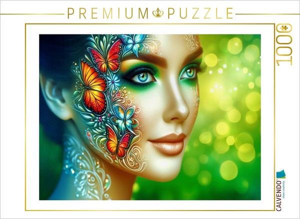 Puzzle Calvendo Transformez Chaque Visage En Une œUvre D'art Unique. | 1000 PièC-image