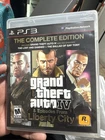 Grand Theft Auto IV - The Complete Edition w/ Map - Sony PlayStation 3 PS3 MINT