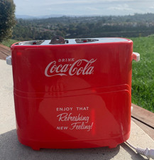 Nostalgia Coca-Cola HDT600COKE Hot Dog Toaster 2 Dogs 2 Buns