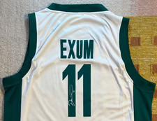 Dante Exum Signed Autograph Team Australia Jersey NBA Olympics Dallas Mavericks