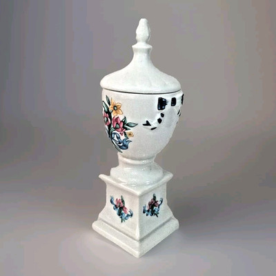 Trinket Candle Holder Elizabeth Arden Palais De Versailles Porcelain Japan Urn