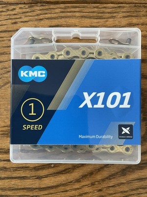 KMC X101 Gold 112 Glieder Single Speed Fahrrad Kette