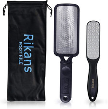 Rikans Colossal Foot File, Professional Foot Rasp Callus Remover, Foot Care